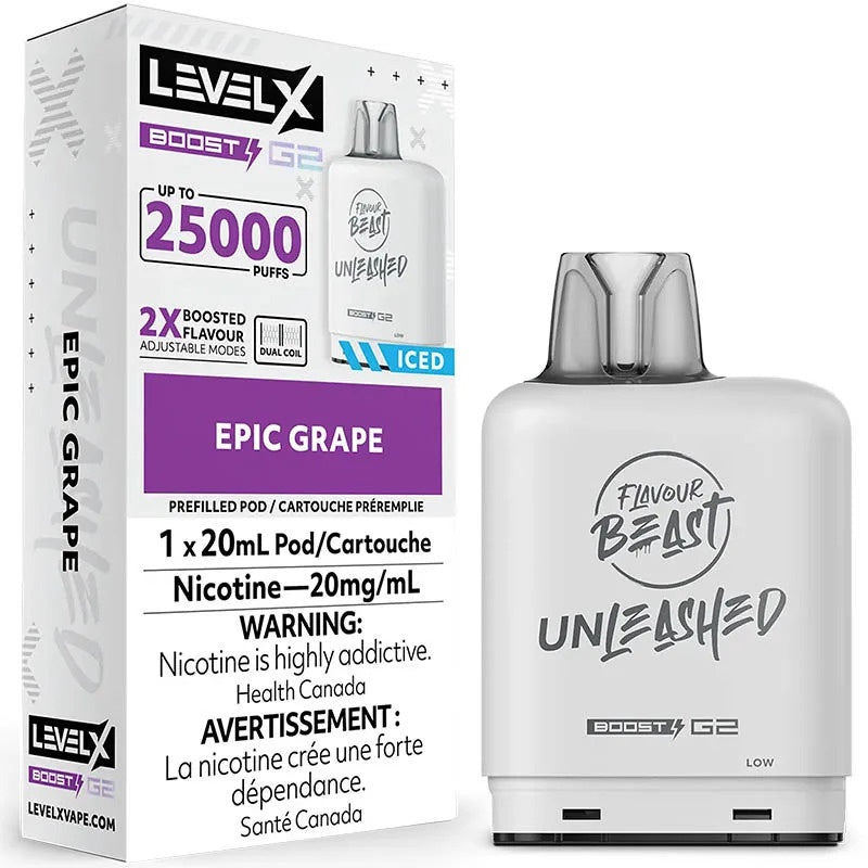 Level X Unleashed EPIC Boost G2 Pods - 25k