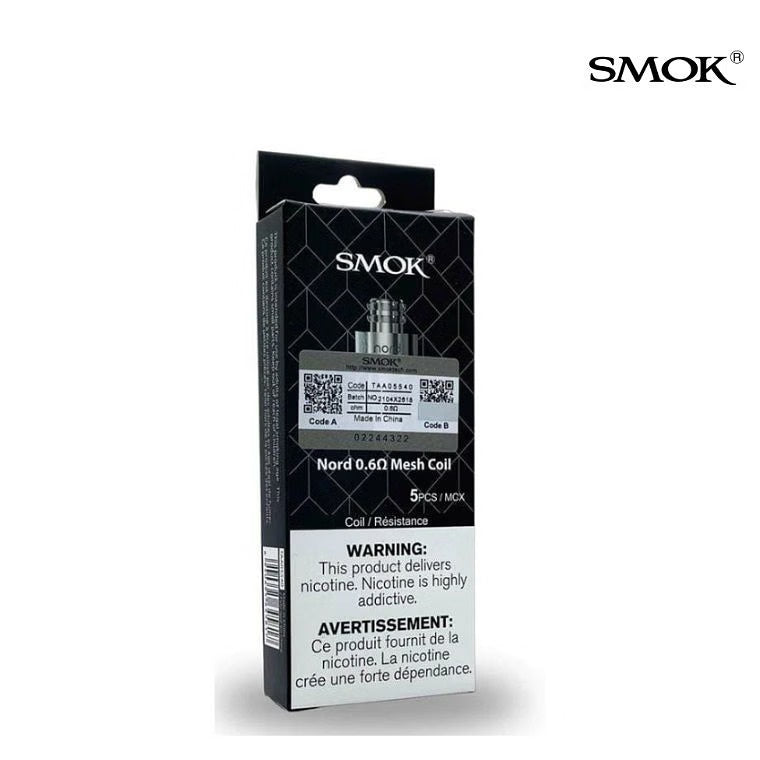 SMOK Nord Mesh 0.6ohm Coil 5pcs pack