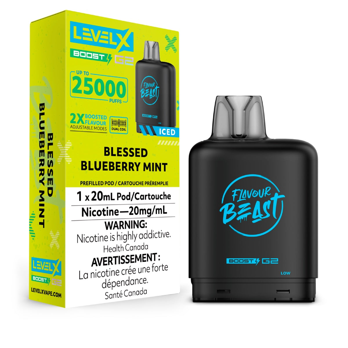 Level X Flavour Beast Boost G2 Pods - 25k